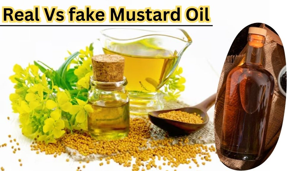 Real Vs fake Mustard Oil । Mustard Oil । Mustard Oil Purity Test