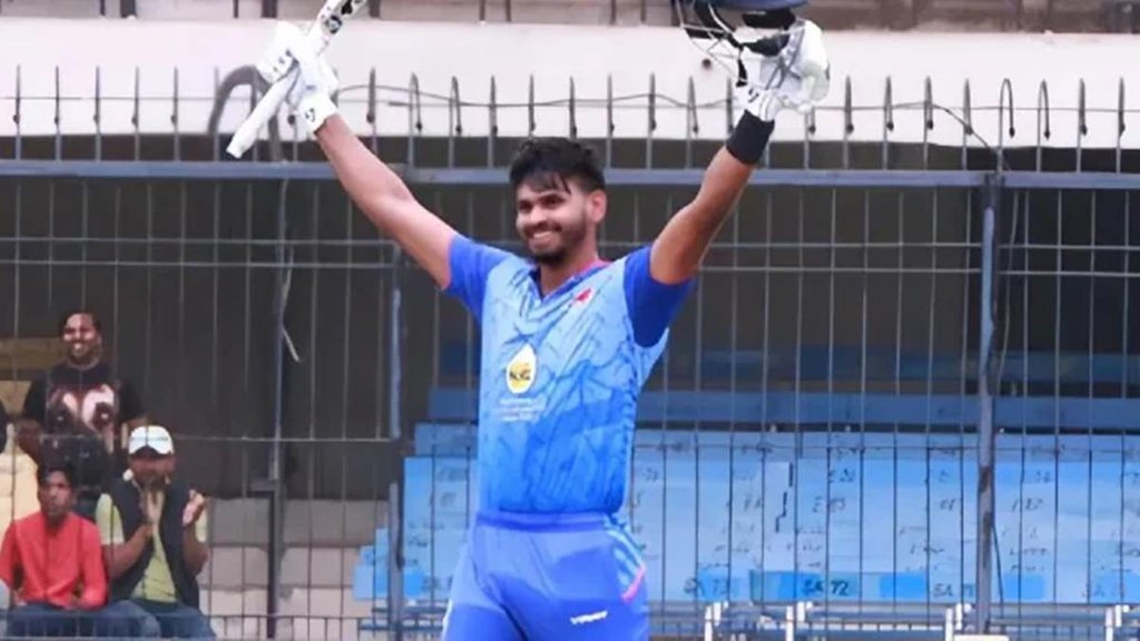 Shreyas Iyer, Vijay Hazare Trophy, Shreyas Iyer Century