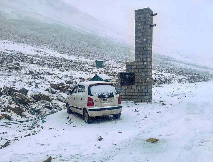 Spiti Valley SnowFall