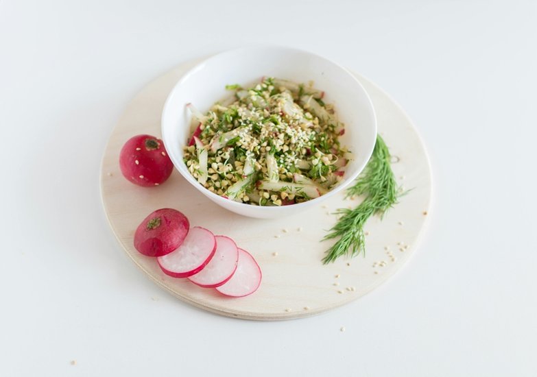 Sprouted Moong Salad
