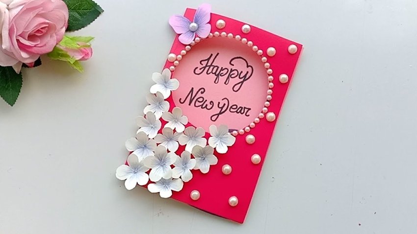 Step-by-Step New Year Card Making