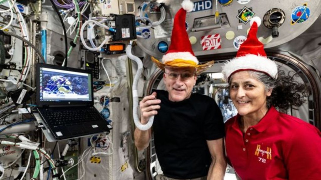 Sunita Williams Christmas Celebrations, Sunita Williams