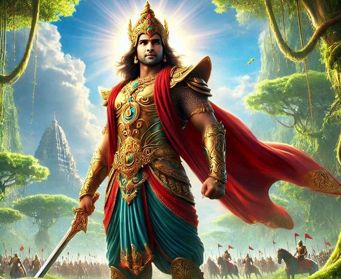 What Was the name of Mahabharat Karna Bow
