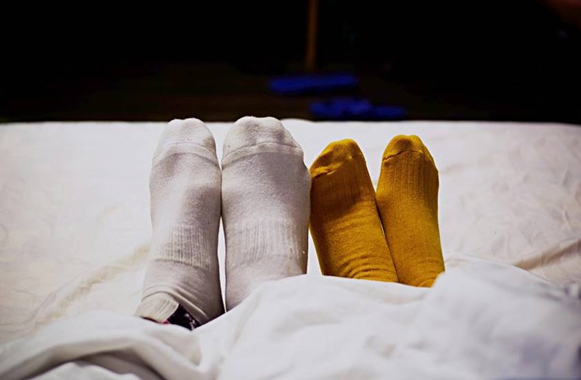 wear socks while sleeping in winter or not