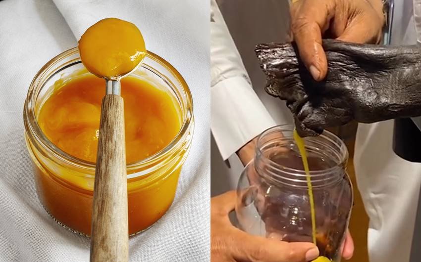animals skin container for Ghee