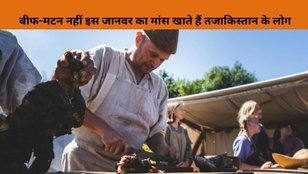 Which animals meat do the people of Tajikistan eat