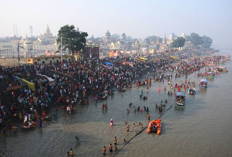did ram end up his life in saryu river