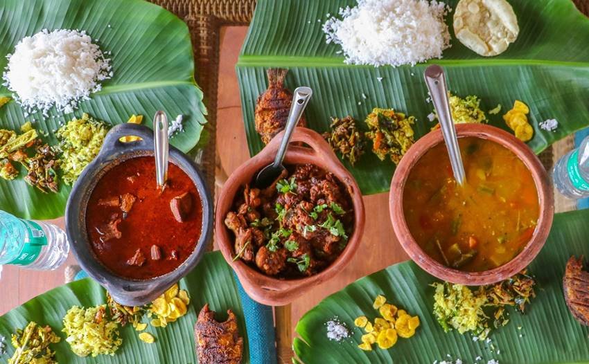How to eat banana leaf for
