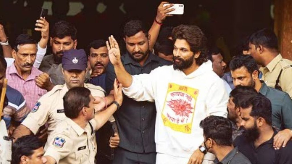 Allu Arjun, Allu Arjun bail