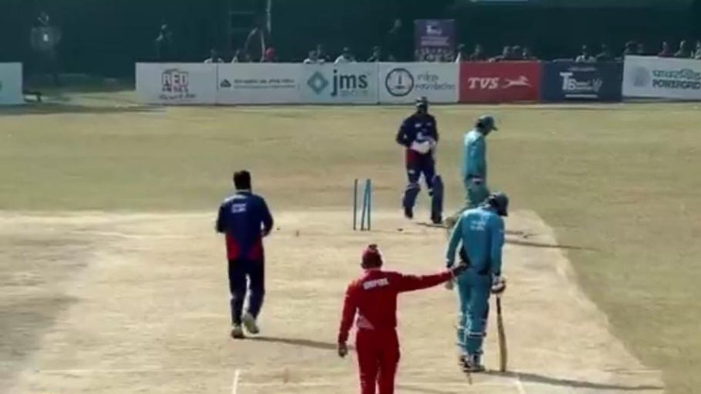 anurag thakur | cricket match |