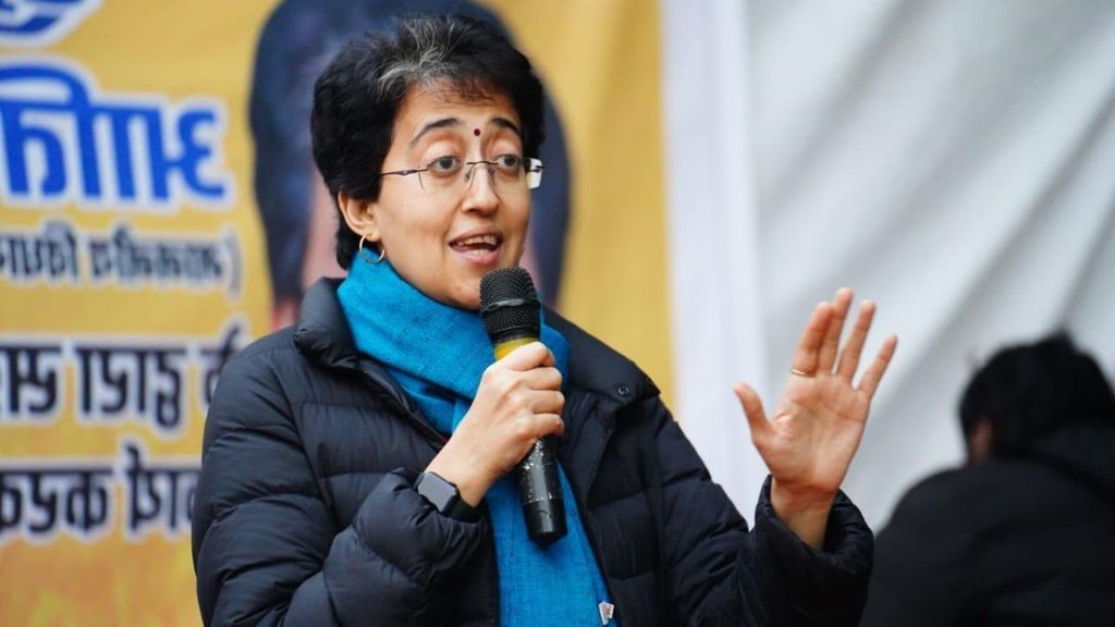 Atishi, DTC Bus, Arvind Kejriwal, AAP,