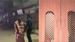अतुल सुभाष के ससुराल वालों के घर पर लटका ताला, ठंड में कांपती और भागती नजर आईं निकिता सिंघानिया की मां