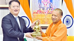 Yogi Adityanath, cm yogi speaks in Japanese, up signs MoUs with Japan Yamanashi Governor