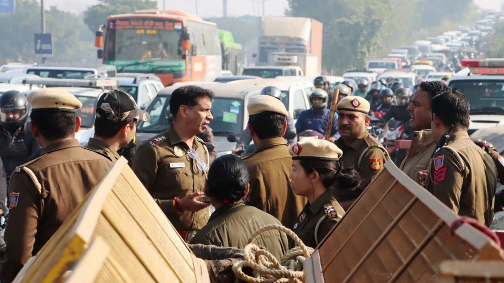 Delhi farmers protest, Farmers protest march, Noida to Delhi march,