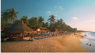 Goa beach