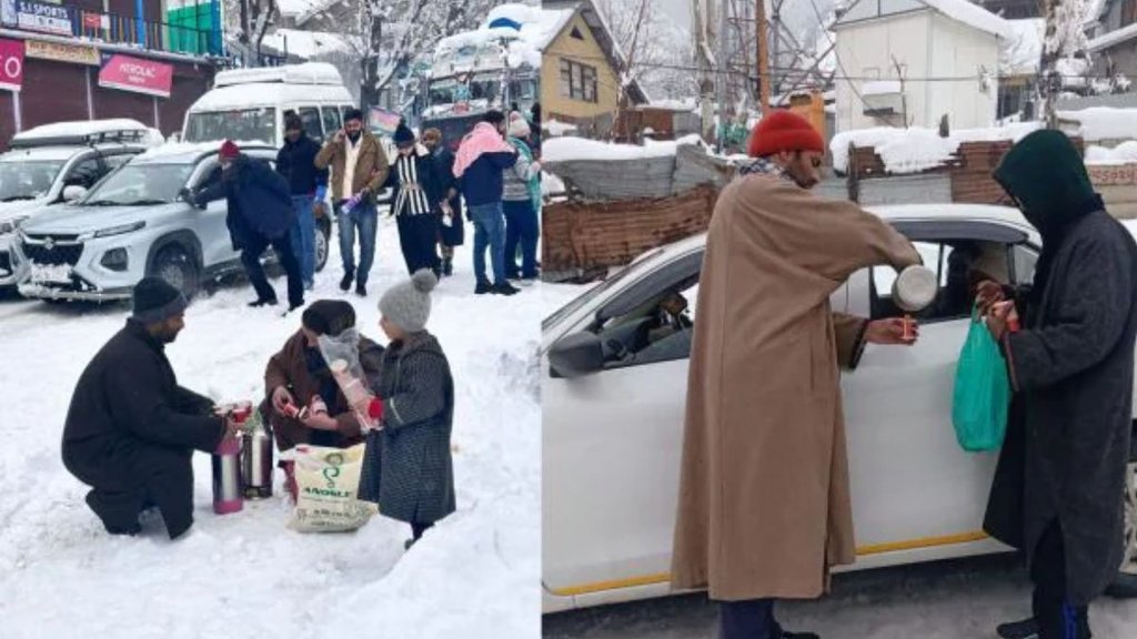 jammu kashmir, kashmir weather, snowfall