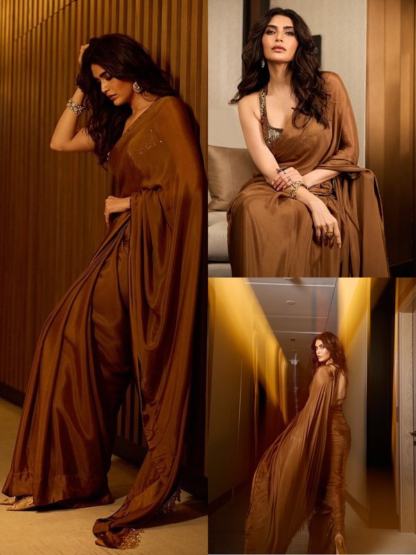 karishma tanna in saree