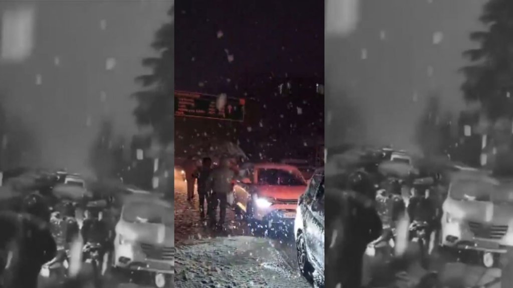 manali, manali news, manali snowfall