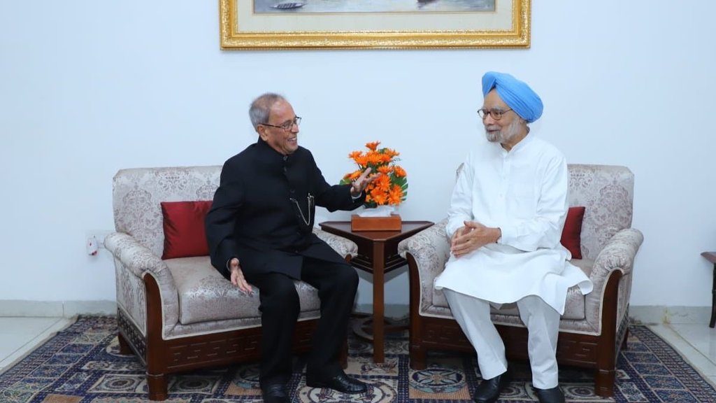 Sharmistha Mukherjee, Manmohan Singh, Pranab Mukherjee,