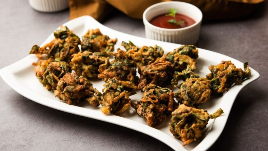 palak pakoda recipe