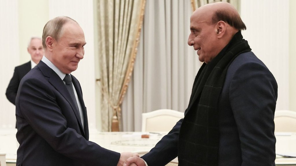 vladimir putin, rajnath singh, russia ukraine war, india-russia relation
