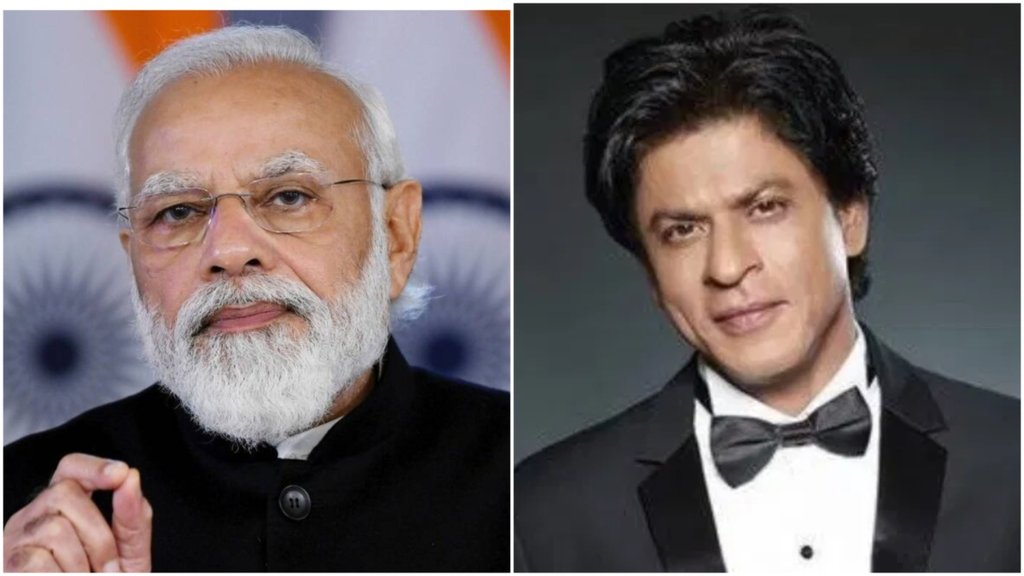 PM NARENDRA MODI, SHAH RUKH KHAN