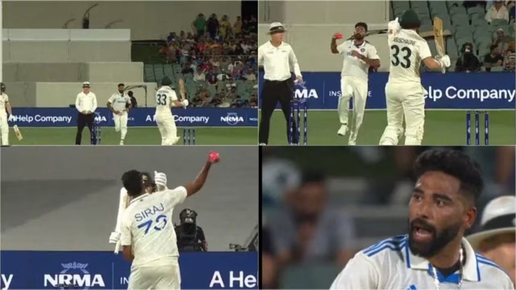 India vs Australia 2nd Test,Mohammed Siraj risks ICC punishment, Mohammed Siraj