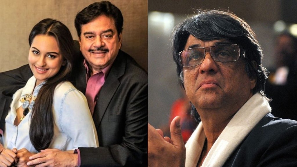 Sonakshi and shatrughan sinha, mukesh khanna