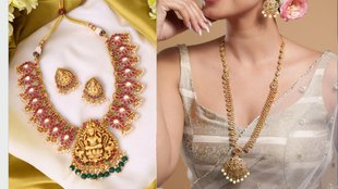 Temple Jewellery Necklace Design