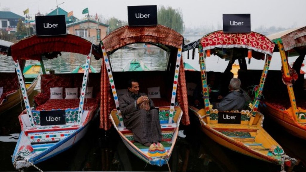 uber shikara| dal lake| uber service