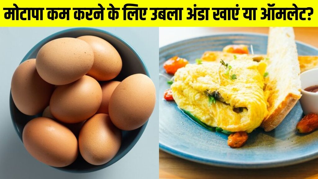 Boiled egg vs omelette । Boiled egg vs omelette for weight loss । weight loss