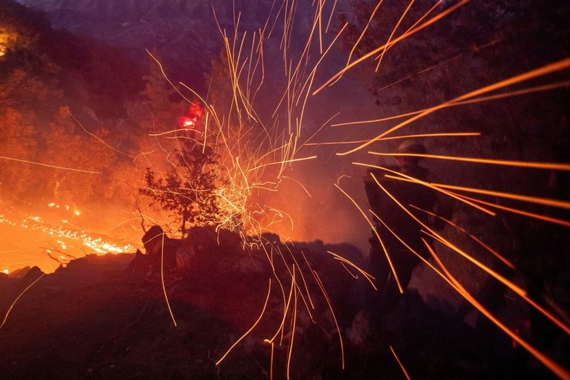 firefighter battles 