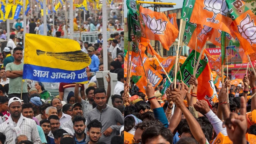 AAP vs BJP, delhi elections, delhi chunav, delhi elections news,