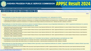 APPSC, APPSC Latest Result, APPSC Latest Update, APPSC Latest News, APPSC Result 2024 Out, APPSC Result 2024 Released, APPSC Result 2024 Released