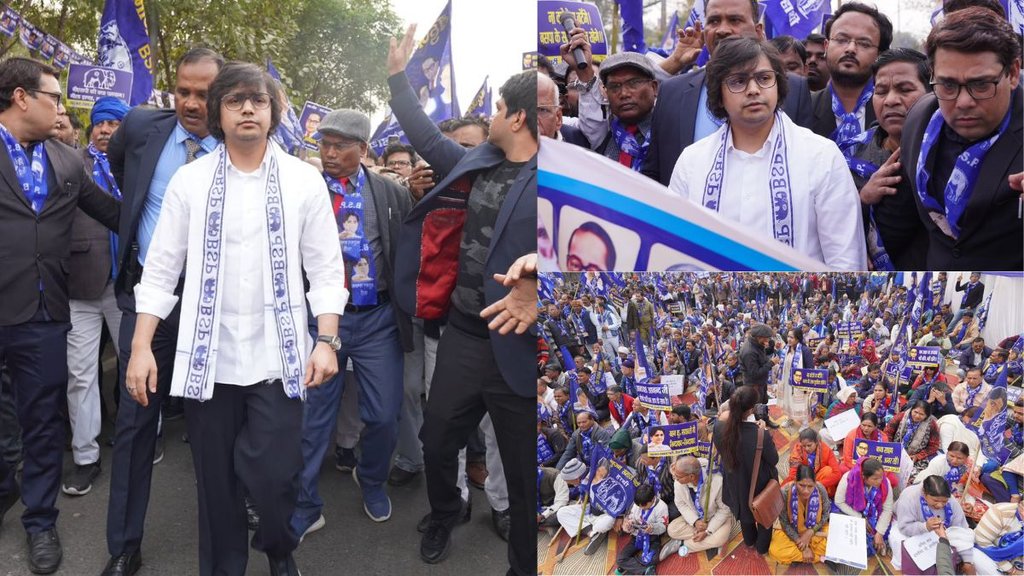 Akash Anand, mayawati, bsp, delhi vidhan sabha chunav 2025,