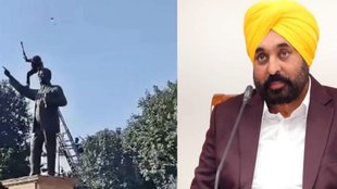 BR Ambedkar statue vandalised Amritsar, Amritsar Ambedkar statue vandalism,