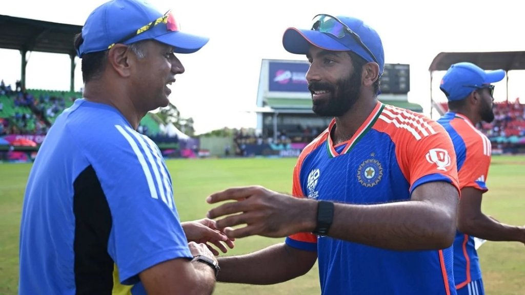 JASPRTI BUMRAH, RAHUL DRAVID