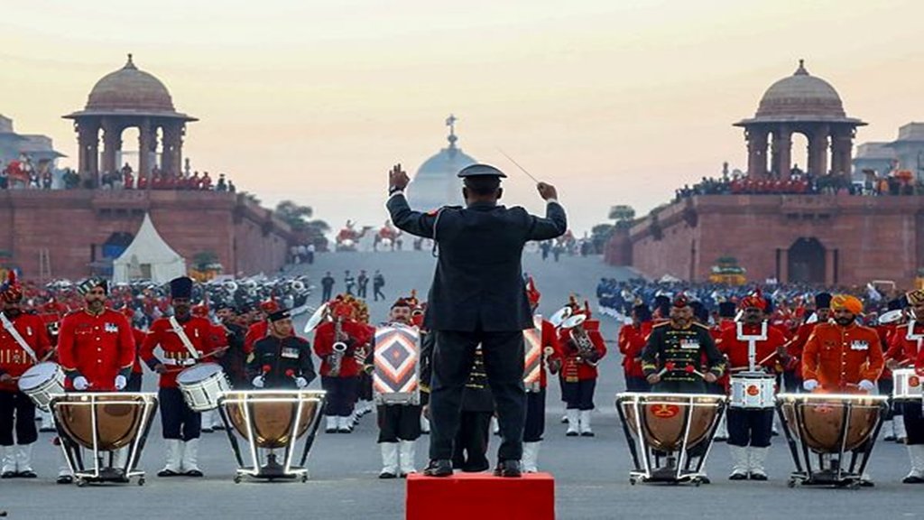 Beating retreat, Beating Retreat, Republic Day, Vijay Chowk