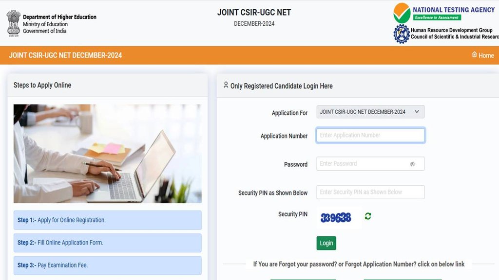 csir ugc net dec 2024, correction window,