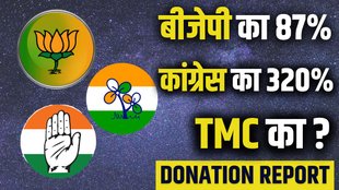 bjp donation, congress donation, tmc donation