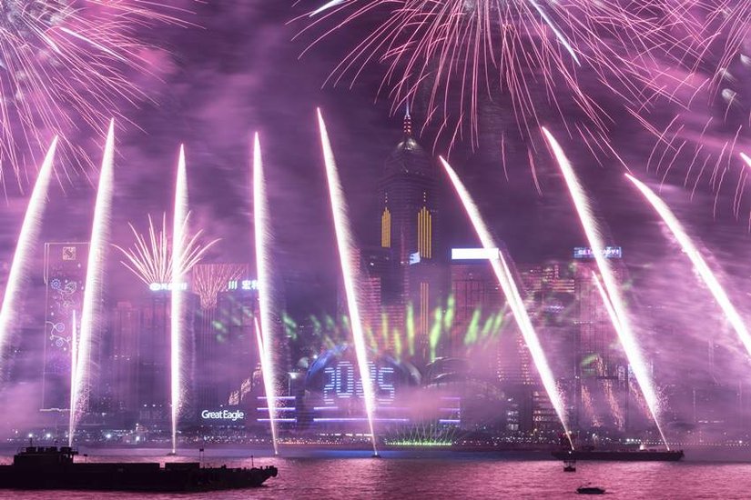 Hong Kong New Year Celebrations 2025 Photo