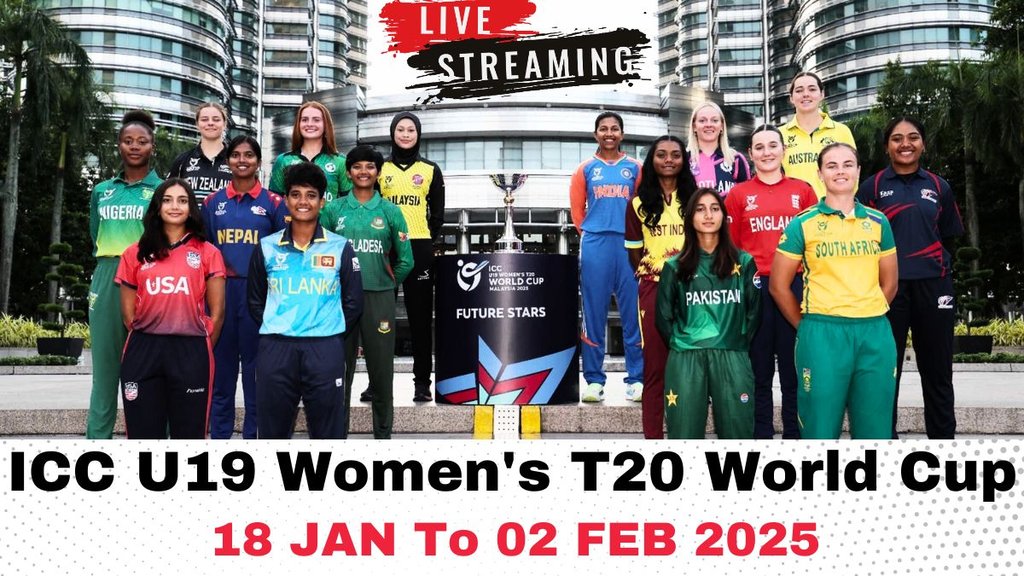 icc u19 women’s t20 world cup 2025, u19 women’s t20 world cup schedule, Live Streaming