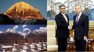 India China, Kailsh mansarovar,