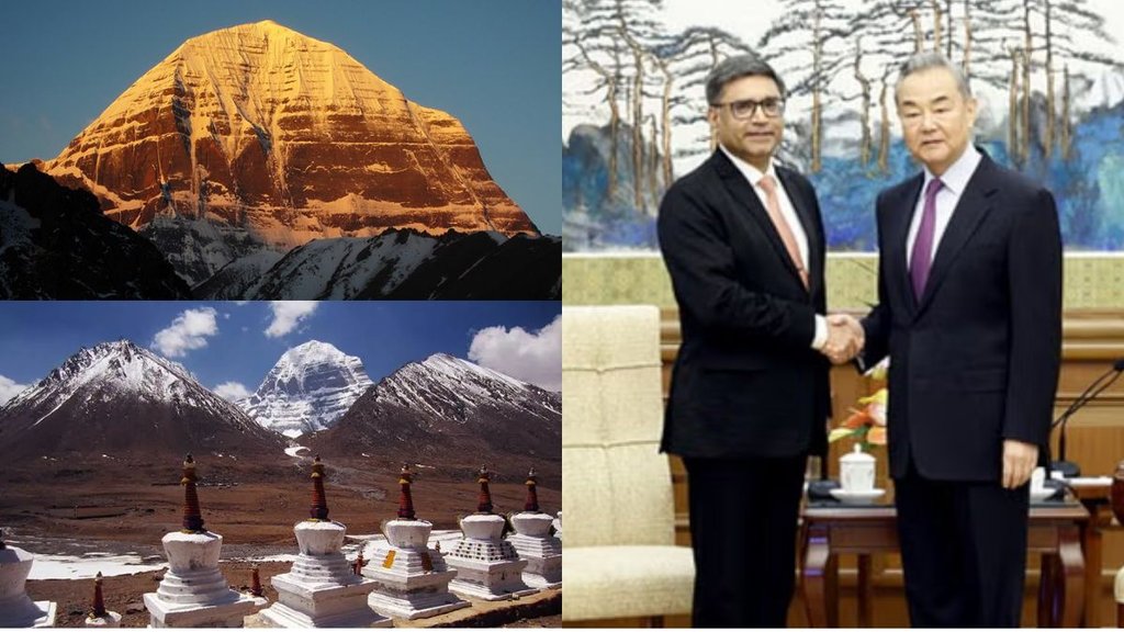India China, Kailsh mansarovar,