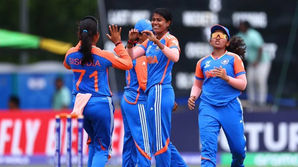 ICC Under 19 Womens T20 World Cup 2025, India Women U19 team, Bangladesh Women U19, IND-W vs BAN-W, IndW vs BanW, India vs Bangladesh, Indian women cricket team, Gongadi Trisha, Vaishnavi Sharma, Niki Prasad