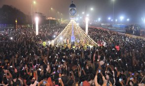 Happy New Year 2025 Celebration in India