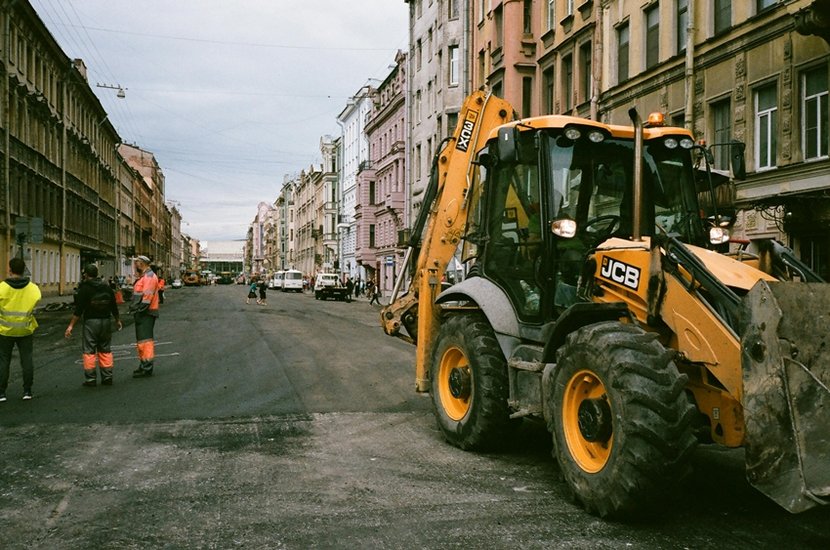 JCB bulldozer real name