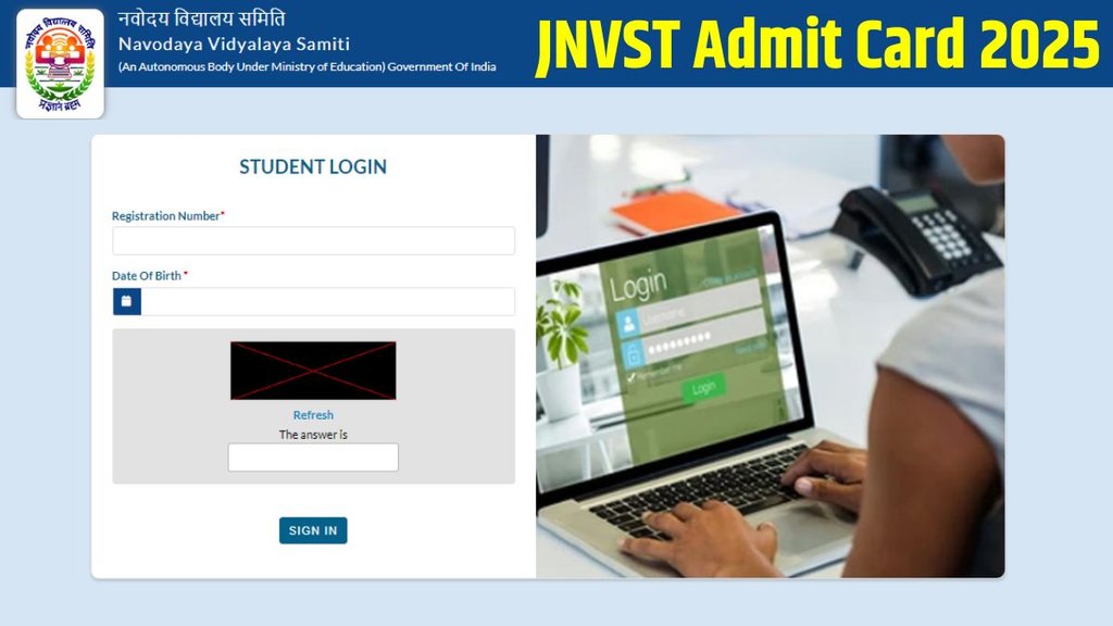 JNVST Admit Card 2025, NVS Admit Card, NVS Class 9, 11 Admit Card, Navodaya Vidyalaya Samiti,JNVST admit card