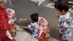 छोटे भाई के पैदा होने पर चहक उठी बहन, बेबी कहकर लगी फुदकने, फिर…, दिल छू रहा छोटी बच्ची का VIRAL VIDEO