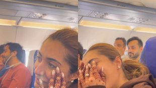 indigo, indigo passenger surprise from fiance video, viral videos